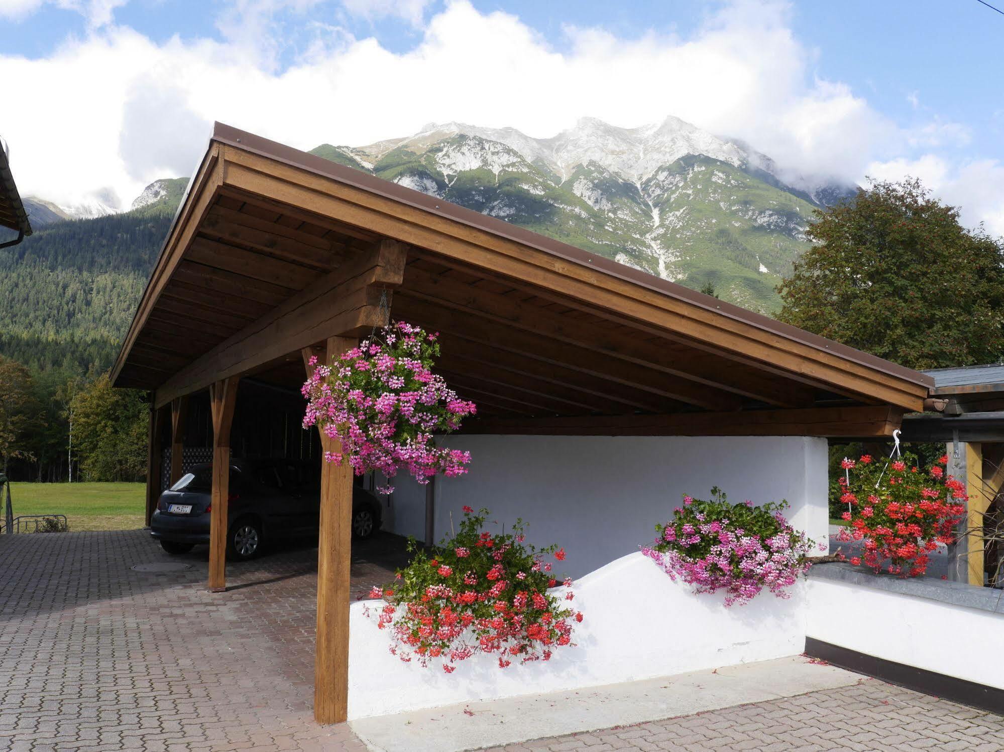 Gaestehaus Schoenberg Leutasch Dış mekan fotoğraf